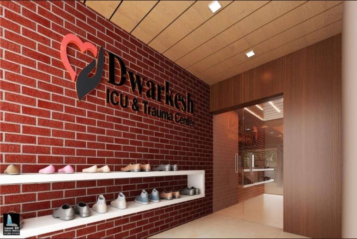 Inside Dwarkesh ICU & Trauma Center, Jamnagar